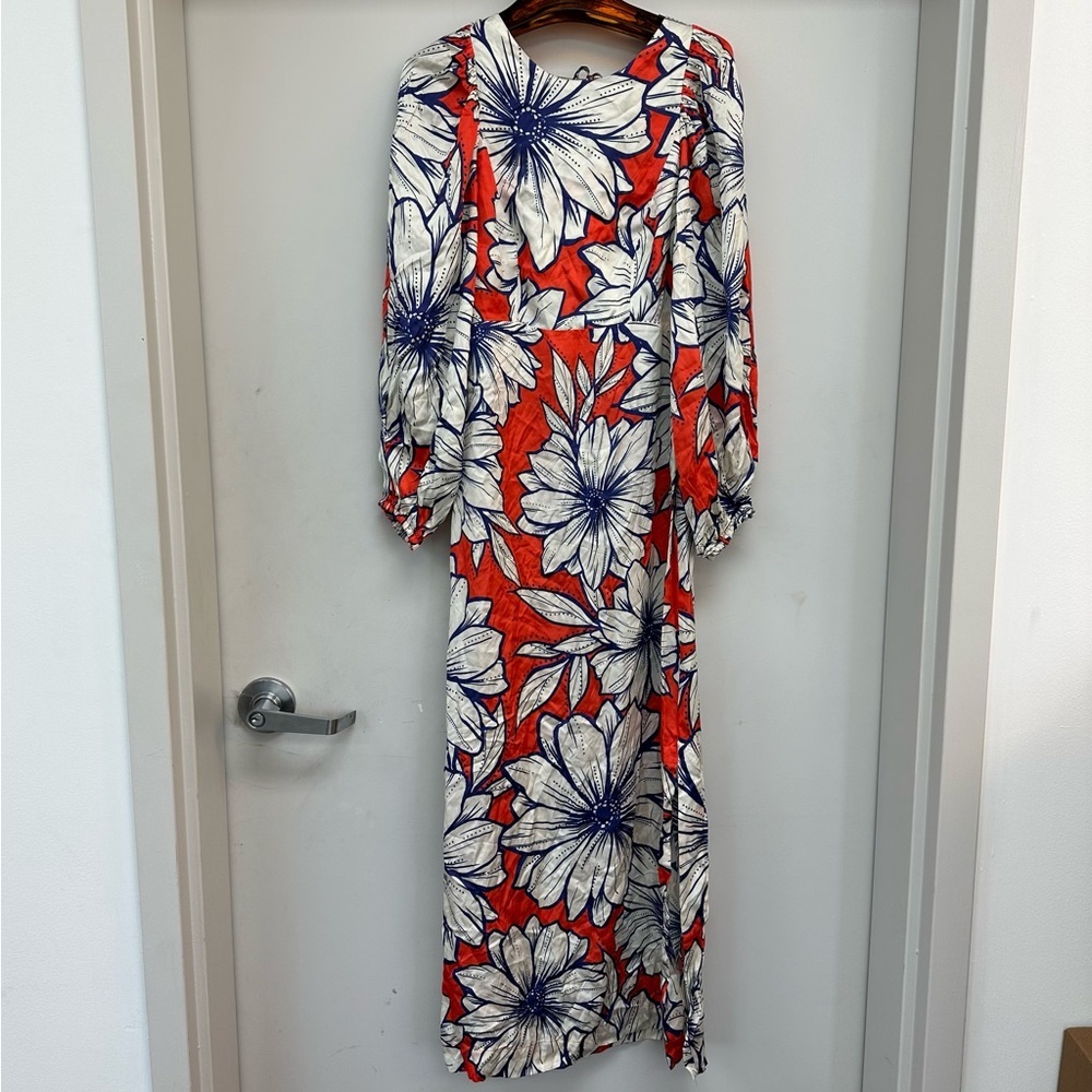 NWT FARM RIO MIDI DRESS
